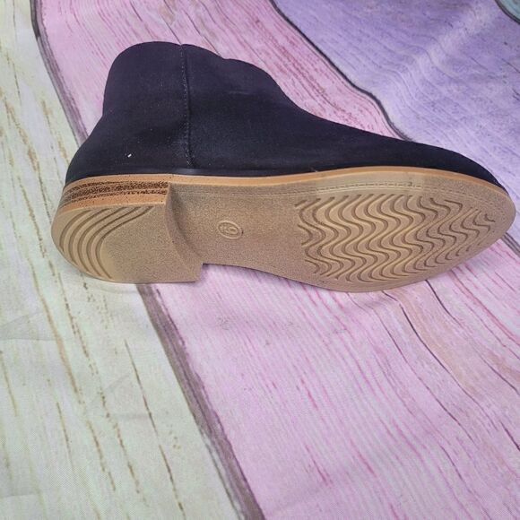 Girl's Side Zip Ankle Boots Size 8 - Picture 5 of 5